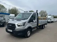 Used Ford Transit 130 HP (95 kW) 2022 Silver Cabriolet