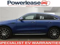 Used Mercedes EQC400 AMG line 300 kW (408 HP) 2023 Blue SUV
