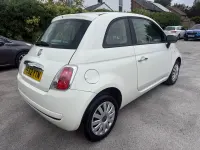 Used Fiat 500 Pop 69 HP (50 kW) 2012 White Hatchback