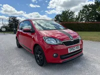 Used Skoda Citigo Sport 75 HP (55 kW) 2013 Red Hatchback
