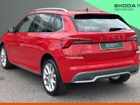 Used Skoda Kamiq SE L 110 HP (80 kW) 2021 Corrida red SUV