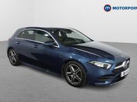 Used Mercedes A200 AMG Line Premium 150 HP (110 kW) 2021 Blue Hatchback