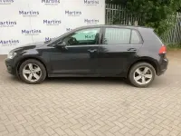 Used VW Golf VII Match 110 HP (80 kW) 2015 Black Hatchback