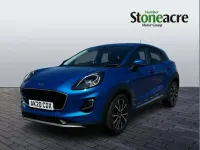 Used Ford Puma Titanium 123 HP (90 kW) 2020 Blue SUV