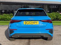 Used Audi A3 Sportback S-Line 150 HP (110 kW) 2023 Blue Hatchback