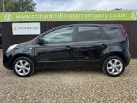 Used Nissan Note N-TEC 88 HP (64 kW) 2010 Black Hatchback