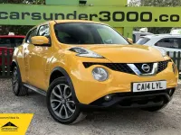 Used Nissan Juke S 110 HP (80 kW) 2017 Yellow SUV