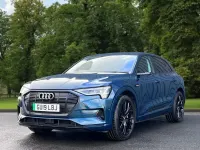 Used Audi e-tron Advanced 300 kW (408 HP) 2019 Blue SUV