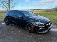Used Mercedes A45 AMG Premium 2016 Black Hatchback
