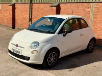 Used Fiat 500 Pop 69 HP (50 kW) 2015 White Hatchback