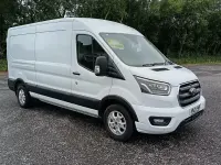 Used Ford Transit Limited 185 HP (136 kW) 2021 White Van