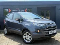 Used Ford Ecosport Zetec 125 HP (91 kW) 2015 Grey SUV