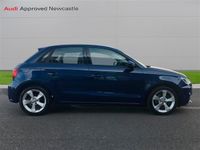Used Audi A1 Sport 123 HP (90 kW) 2018 Blue Hatchback