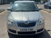 Used Skoda Fabia Drive 80 HP (58 kW) 2008 Silver Hatchback