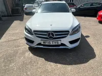 Used Mercedes C220 AMG line 170 HP (125 kW) 2015 White Estate
