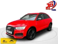 Used Audi Q3 Black Edition 184 HP (135 kW) 2017 Red SUV
