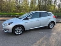 Used Ford Focus Zetec 100 HP (73 kW) 2018 Silver Hatchback