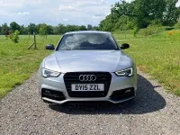 Used Audi A5 Black Edition 204 HP (150 kW) 2015 Silver Coupe