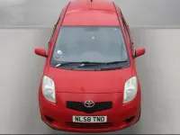 Used Toyota Yaris 2008 Red Hatchback