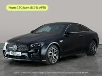 Used Mercedes E220 AMG Line Premium 2021 Black Coupe