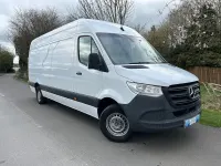 Begagnad Mercedes Sprinter Progressive 141 HK (103 kW) 2021 Vit Van