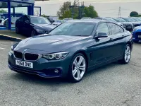 Used BMW 420 Sport Line 190 HP (139 kW) 2018 Grey Coupe