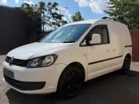 Used VW Caddy Trendline 102 HP (75 kW) 2015 White MPV