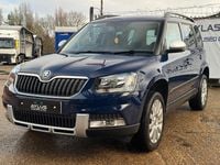 Used Skoda Yeti SE 110 HP (80 kW) 2016 Blue SUV