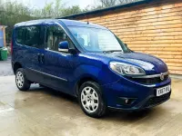 Usado Fiat Doblò Easy 2017 Azul Monovolume