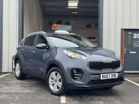Used Kia Sportage 130 HP (95 kW) 2017 Blue SUV