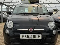Used Fiat 500 Pop 69 HP (50 kW) 2013 Black Hatchback