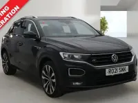 Used VW T-Roc R-line 150 HP (110 kW) 2021 Black SUV