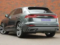 Begagnad Audi Q8 S-Line 286 HK (210 kW) 2018 Grå SUV