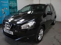 Used Nissan Qashqai +2 N-TEC 2010 Black SUV