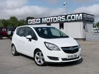 Used Vauxhall Meriva 100 HP (73 kW) 2015 White MPV