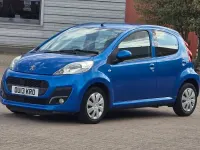 Used Peugeot 107 Active 2013 Blue Hatchback