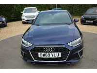 Used Audi A4 S-Line 150 HP (110 kW) 2020 Blue Sedan
