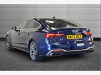 Used Audi A5 Sportback S-Line 204 HP (150 kW) 2023 Blue Hatchback