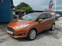 Used Ford Fiesta Titanium 2015 Brown Hatchback