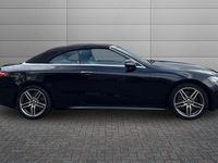 Used Mercedes E400 AMG Line Premium 333 HP (244 kW) 2018 Black Cabriolet