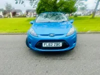 Used Ford Fiesta 70 HP (51 kW) 2012 Blue Hatchback