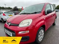 Used Fiat Panda Pop 69 HP (50 kW) 2012 Red Hatchback