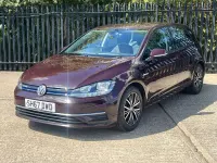 Used VW Golf VII SE 128 HP (94 kW) 2017 Black Hatchback