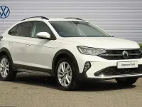 New VW Taigo Match 95 HP (69 kW) 2025 White SUV