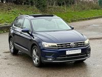 Used VW Tiguan SEL 150 HP (110 kW) 2017 Blue SUV
