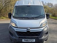 Used Citroën Relay 130 HP (95 kW) 2018 Silver Van