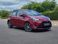 Used Toyota Yaris 107 HP (78 kW) 2019 Red Hatchback