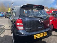 Second-hand Nissan Micra Acenta 98 CP (72 kW) 2012 Negru Hatchback