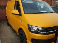 Used VW T6 Highline 2018 Yellow Van