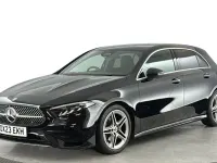Used Mercedes A200 AMG line 163 HP (119 kW) 2023 Black Hatchback